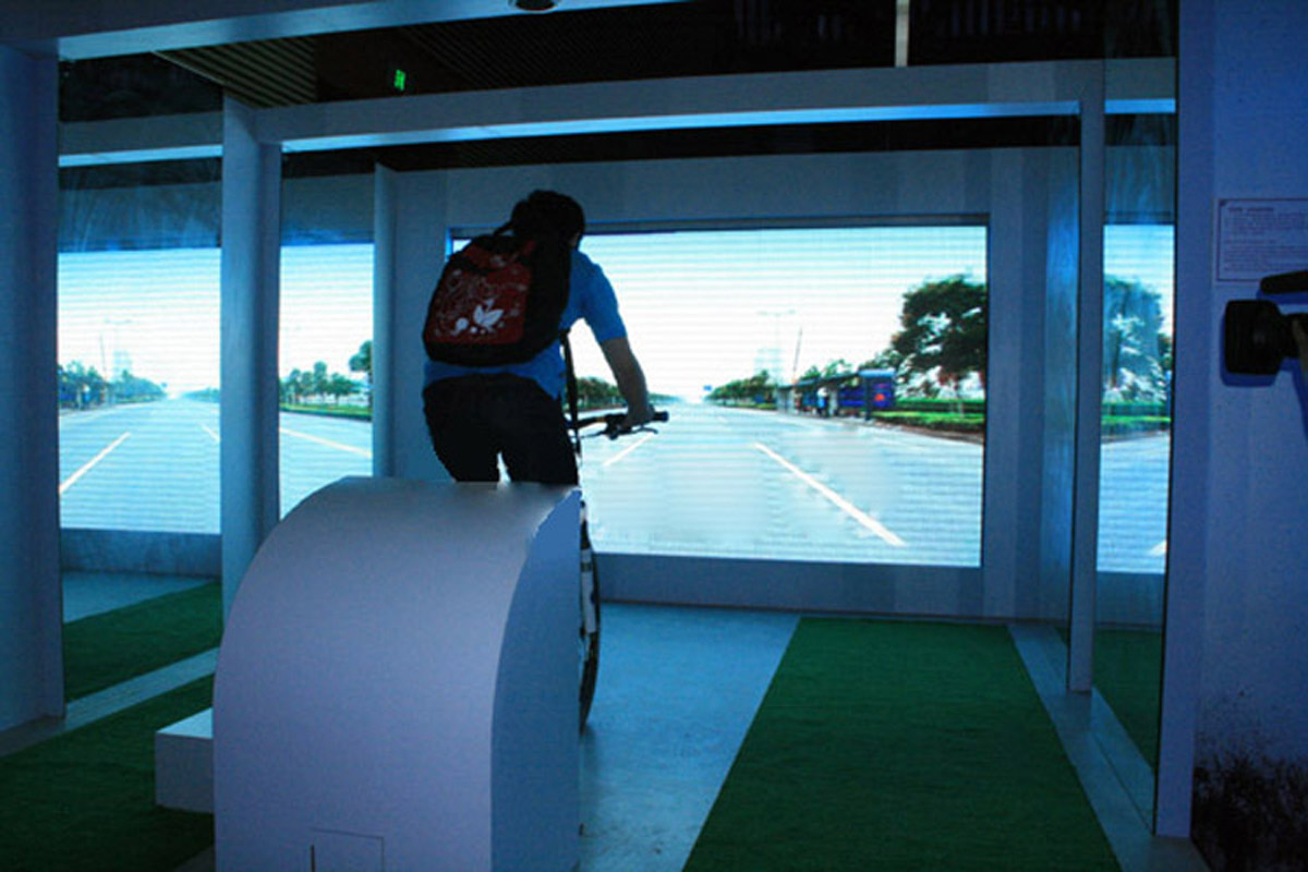 环县动感影院单车模拟驾驶