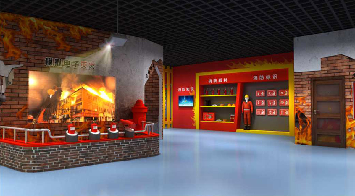 大石桥动感影院社区消防安全体验中心