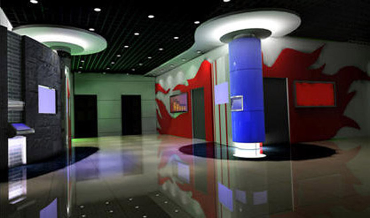 白云鄂博动感影院模拟灭火设施配套多媒体教学设备