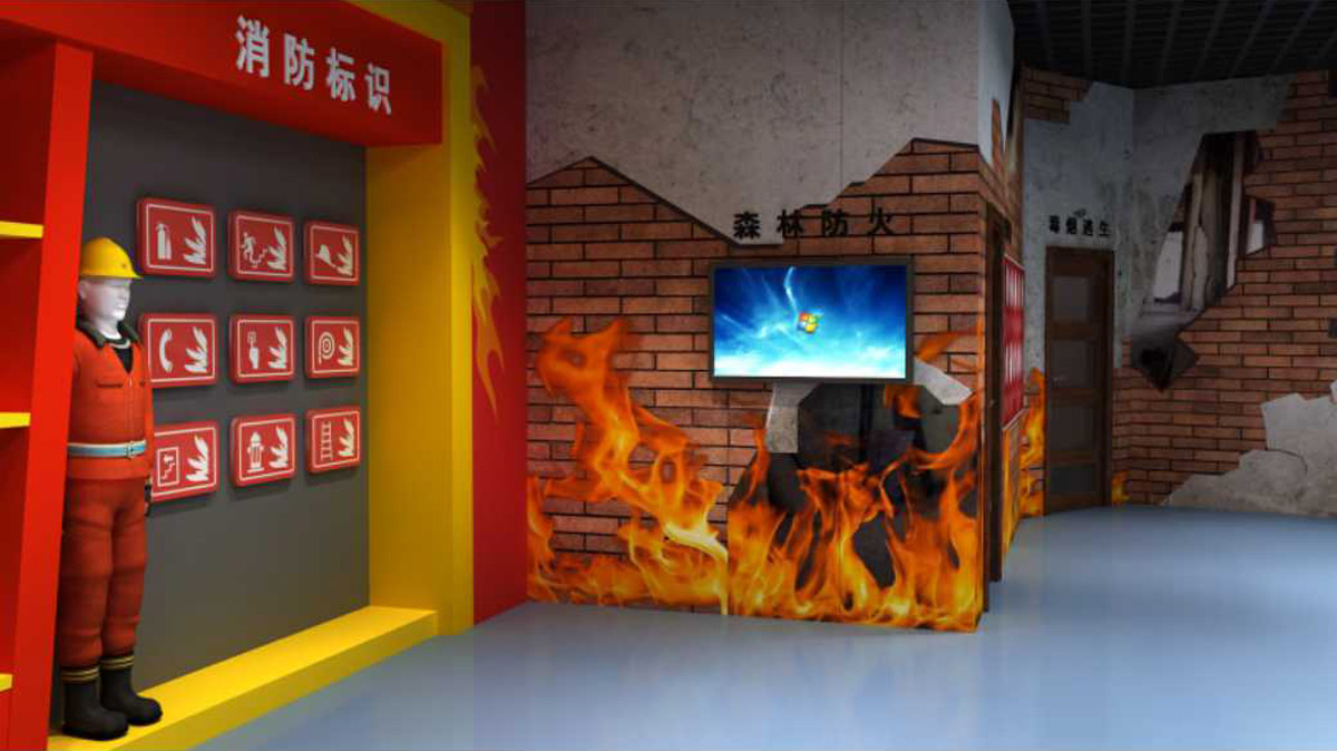赣县动感影院模拟灭火考试系统