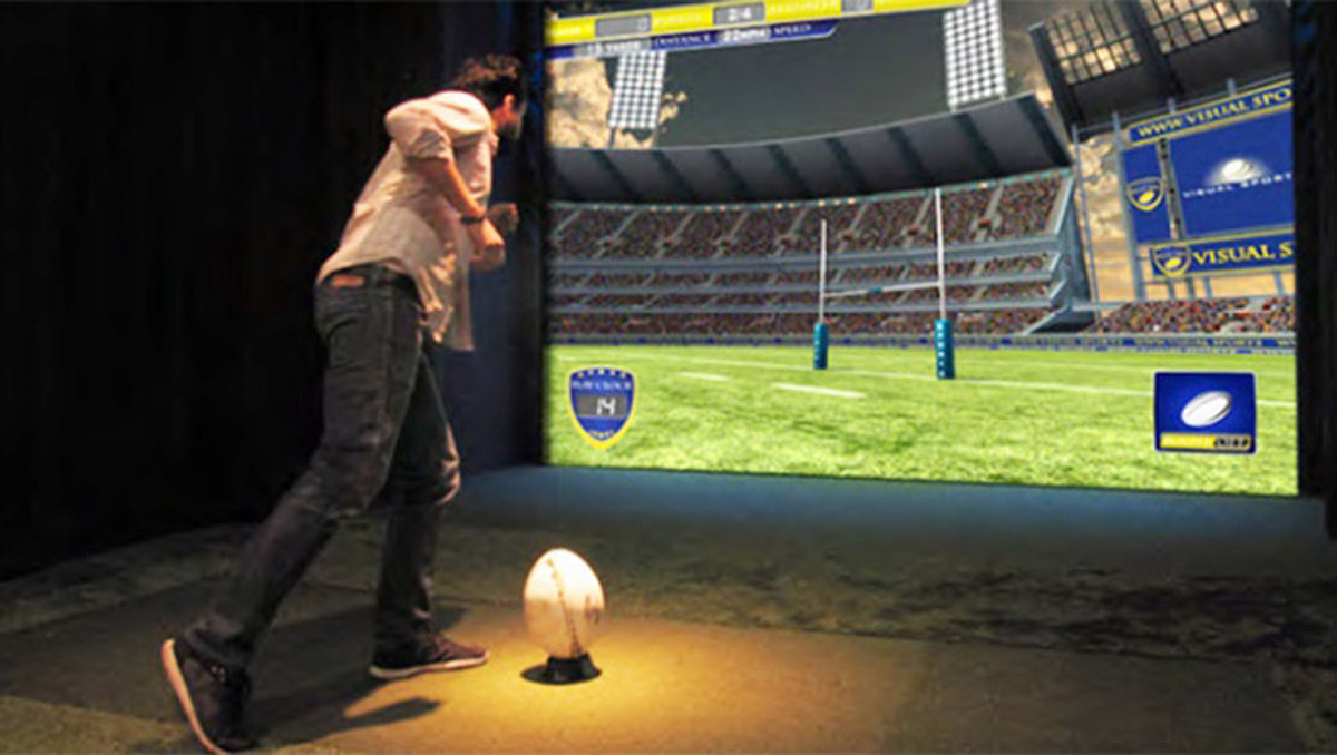 动感影院虚拟英式橄榄球体验