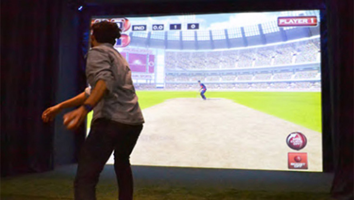 动感影院虚拟板球VR体验