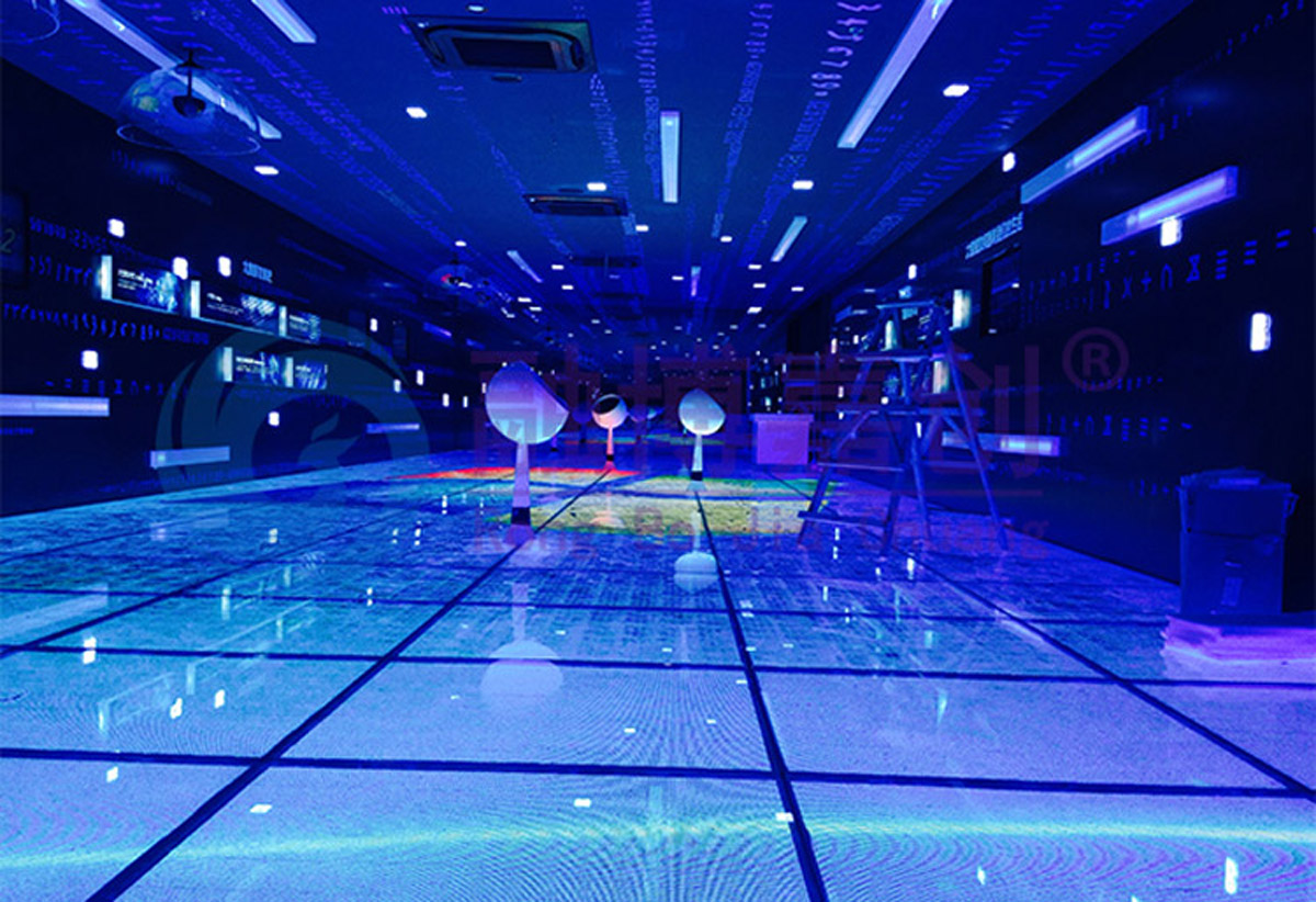 动感影院LED地砖屏