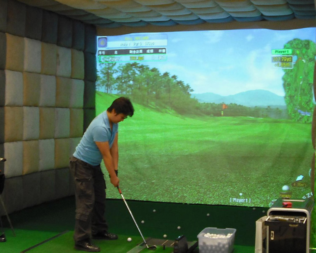 动感影院模拟高尔夫