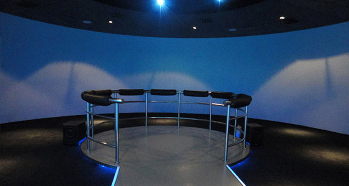 开州动感影院360°环幕影院数字媒体展厅